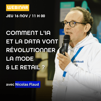 Webinar : comment l'IA et la Data révolutionnent la mode & le retail