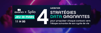 Webinar : 4 stratégies data gagnantes pour propulser chaque contact vers l’étape suivante de son cycle de vie
