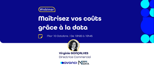 Webinar : maîtrisez vos coûts grâce à la data