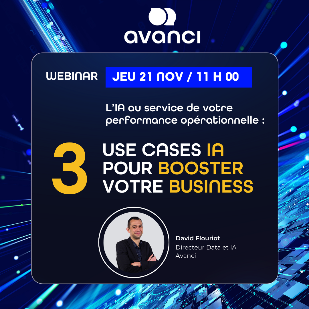 Webinar : 3 use cases IA pour booster votre business